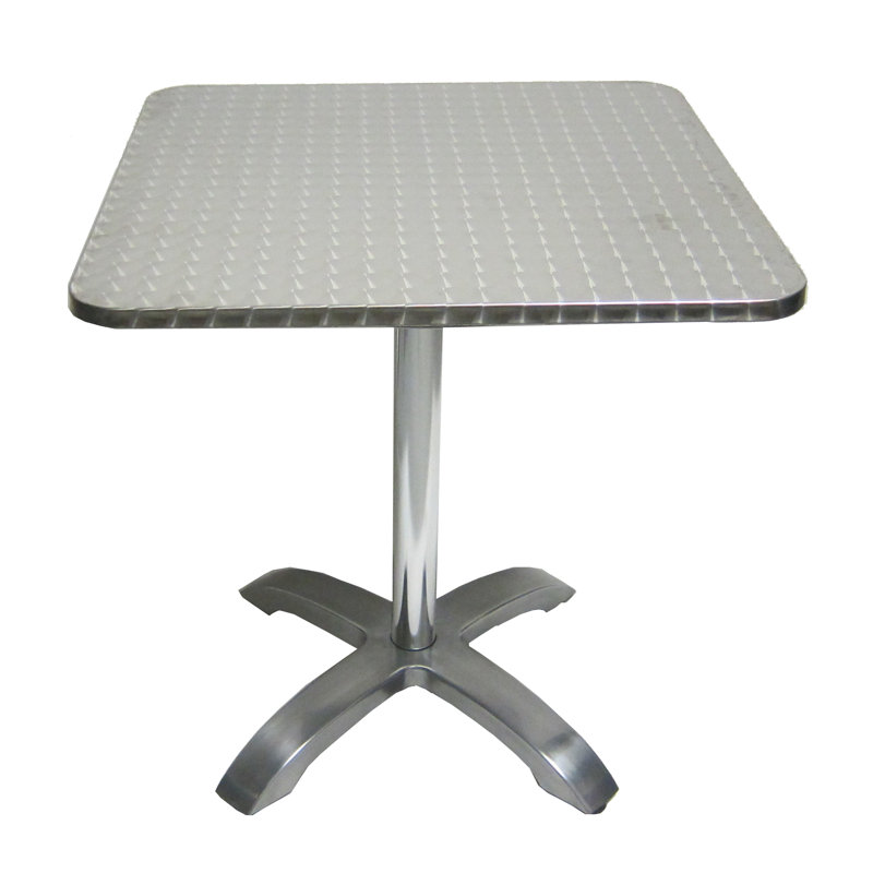 H&D Square Table, 29" H x 27.5" W x 27.5" D