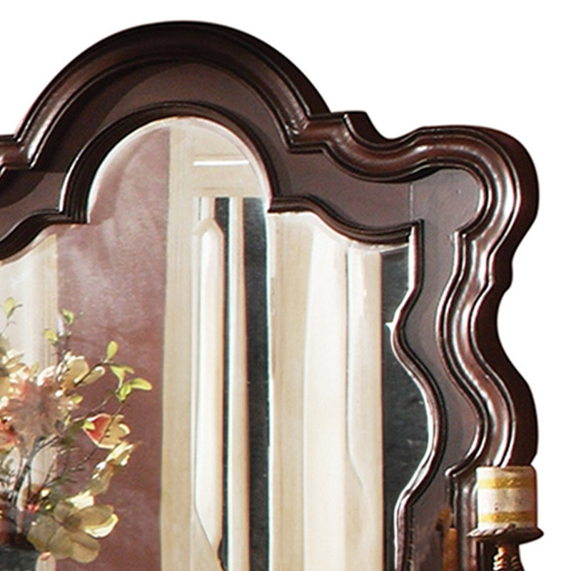 Faxon Mirror Dark Walnut