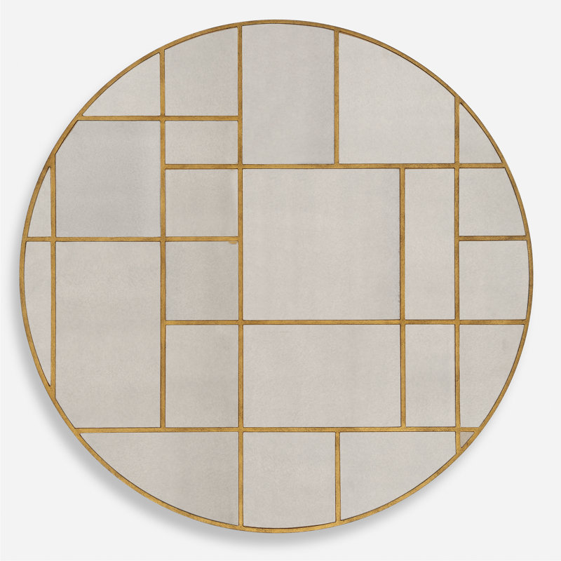 Miroir rond Everly Quinn Fynnley