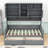 Wooden Daybed with Two Drawers, Shelves and All-in-One Cabinet-1495349638-1495349636