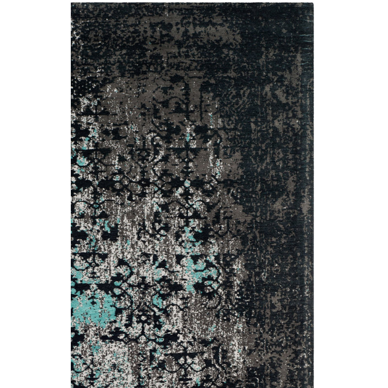 Tapis performance oriental rétro Kheir, Rectangle 3 pi x 5 pi