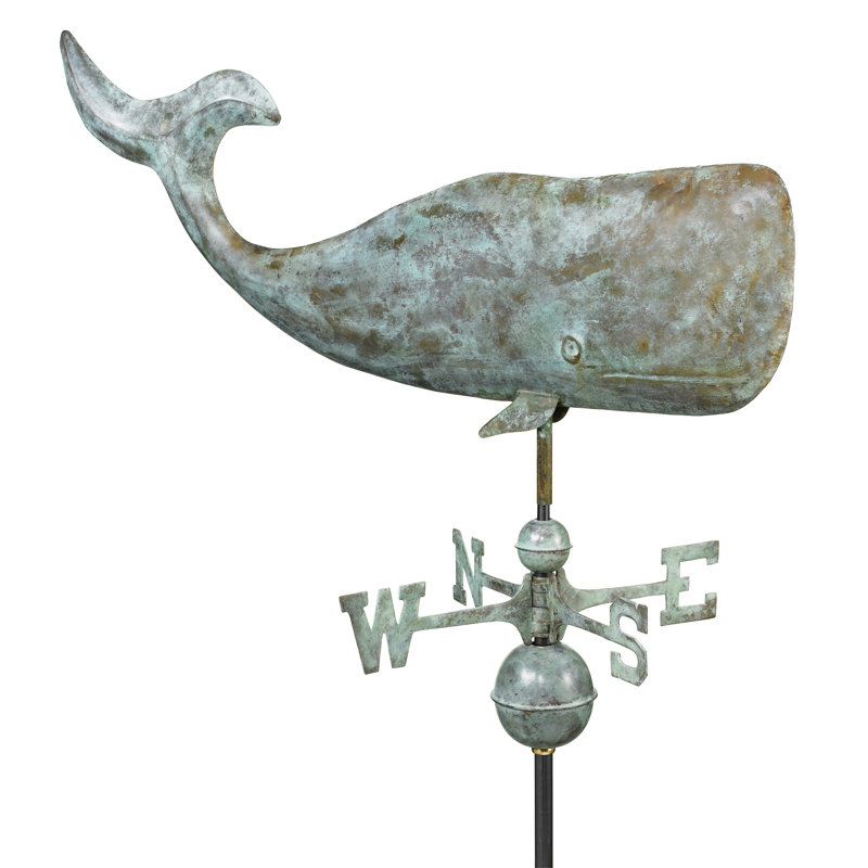 34'' H Metal Nautical & Beach Weathervane