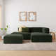 Shonnard 3 - Piece Modular Upholstered Chaise L-Sectional