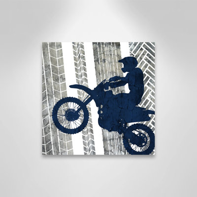 «Juvenile Motocross Motocross 3», art sur toile