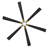 68"/78" Modern Large 6-Blade Indoor LED Ceiling Fan with Remote Control and Light Kit -1039895538-1024795386
