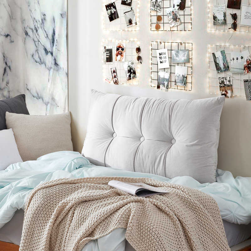 Coussin Rainha, Gris clair