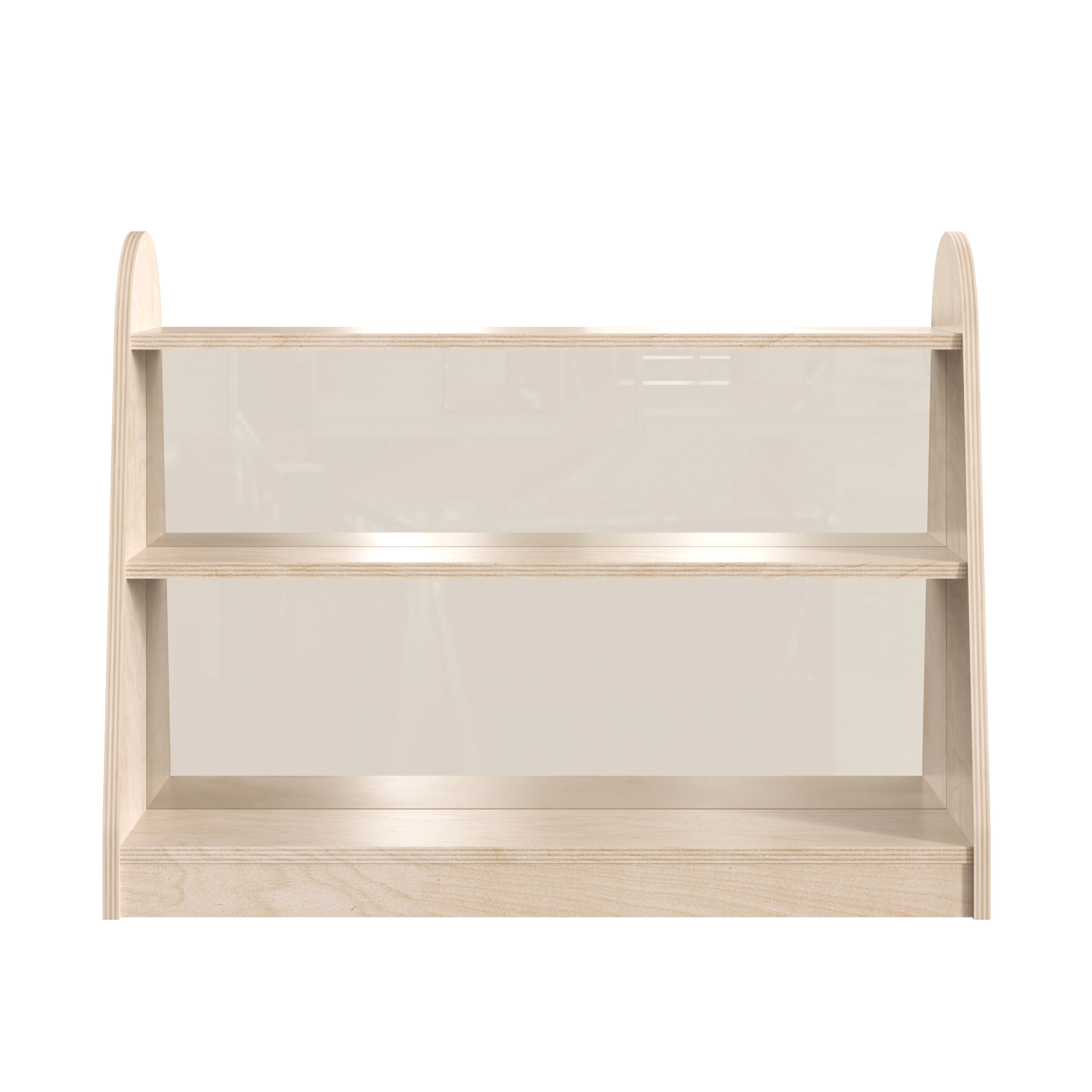 Bright Beginnings Wooden Double Sided 2 Compartment Shelving Unit | Wayfair