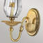 Baddesley Steel Candle Wall Light
