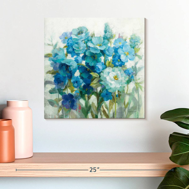 Harnek Summer Blues, 16" H x 16" W