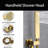 12-Inch Rainfall Shower System With Handheld Combo-125042840