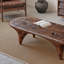 Table basse de style rétro Wabi-sabi