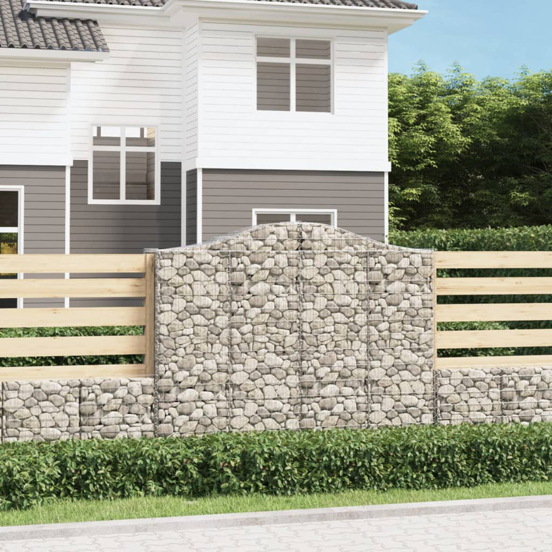 Arvey Silver Metal Fence Panels Included, 20, 200cm H x 200cm W x 50cm  D