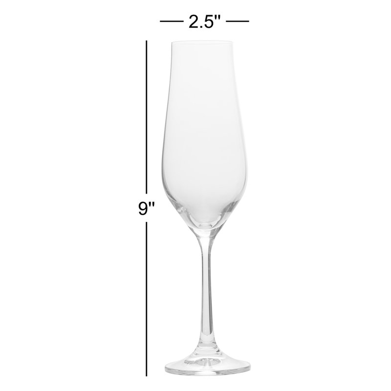 Mikasa Grace 8oz. Champagne Flutes