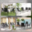 Folding Patio Dining Armchair