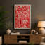 Elephants In Bloom Boho - Print-136731968-136731964