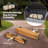 Wetumka Rectangular Foldable Outdoor Camping Table , 23 " D-1936464738