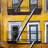 Gray Building Cities Tablecloth - Old Fire Escape Home Decor