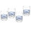 Verres Spode Blue Italian, paquet de 14 oz