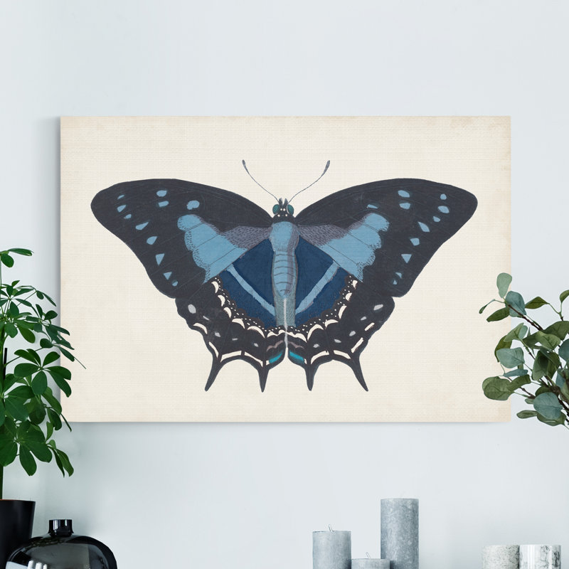 « Beautiful Butterfly III », reproduction d’art sur toile tendue, H 48 po x l 32 po x P 1 po