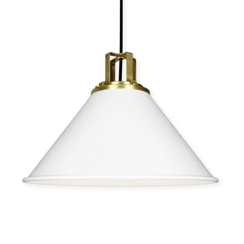 Kiali 1 - Light Brass Cone Pendant