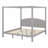 Canopy Platform Bed With Headboard-516588056