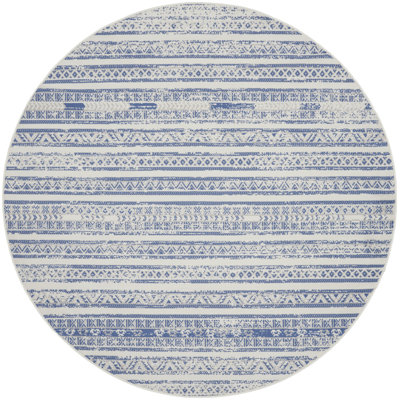 Tapis ivoire éclectique Harriet Bohemian