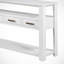 Table console moderne pour salon avec 4 tiroirs et 2 tablettes-108747859