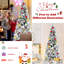 Arbre de Noël blanc effilé-759995469
