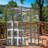 Outdoor Cat Enclosure - Walk-In Cat Playpen Kennel  With 2 Jumping Shelves & 7 Cozy Napping Boxes, for Backyard & Patio, Weather-Resistant.