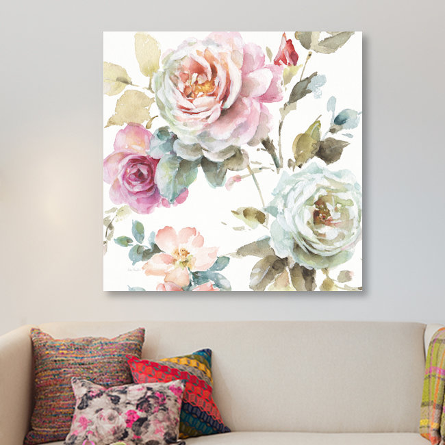 «Beautiful Romance V», impression sur toile tendue, H 12 po x l 12 po x P 0,75 po, Toile tendue
