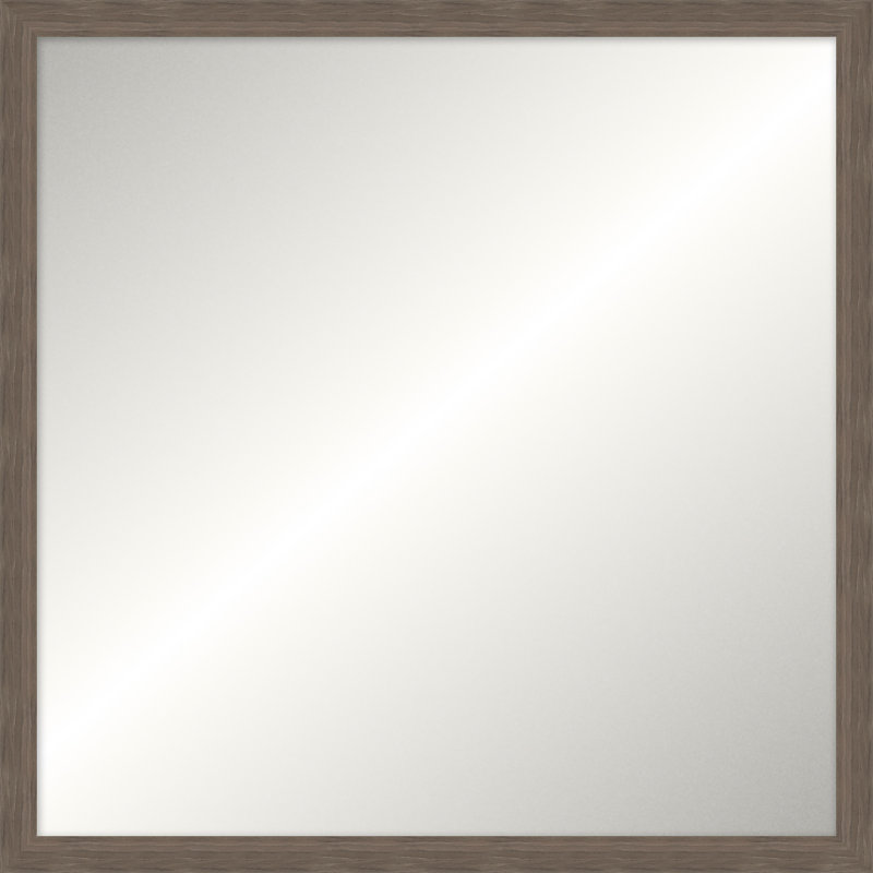 Peakhill Mirror, Square 23.75" x 23.75", Non-Beveled