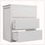 Ensemble de meuble-lavabo double avec deux lavabos en céramique séparés-507742018-507742019