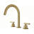 ArcTide High-Arc Widespread Bathroom Sink Faucet 2-Handle with Drain Assembly-119321866
