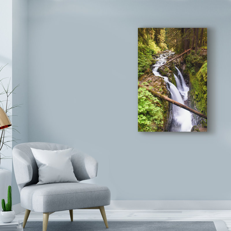 Sol Sol Falls par Michael Blanchette, reproduction de photo sur toile tendue, H 24 po x l 16 po x P 2 po