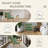 Accent Chair with Pillow Upholstered Mid-Century Chair Living Room Chair for Small Space Solid Wood Frame Reading Chair with Soft and Thick Cushion Armchair for Bedroom Balcony Green-1409214012-1400361002