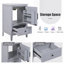 Meuble-lavabo de 20 po avec lavabo-708953788