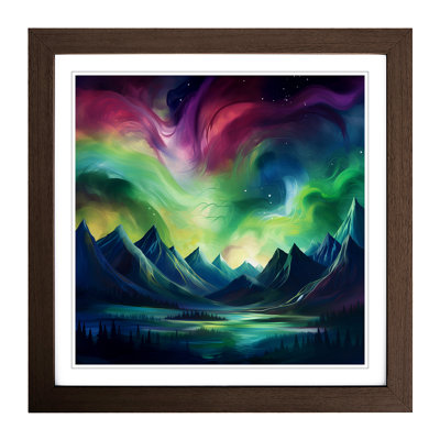 Northern Lights - Framed Print