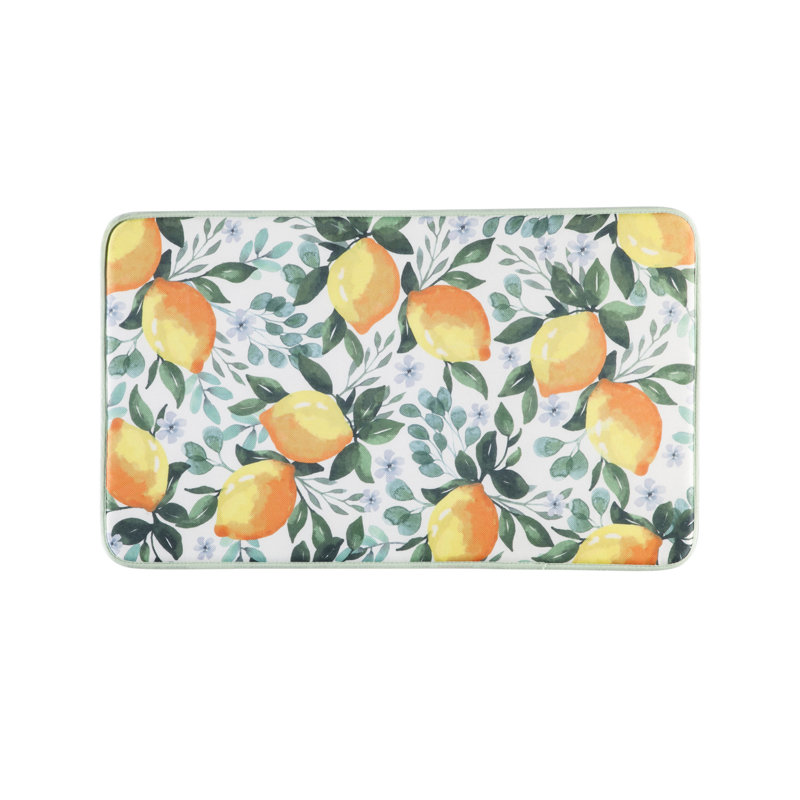 Tapis anti-fatigue de chute de citron