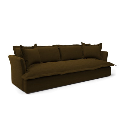 Haven 98" Cotton Flared Arm Sofa