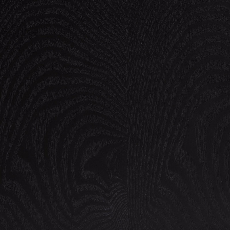 Table de chevet 1 tiroir Euradell Baxton Studio Shirin Mid-Century beige et bois noir
