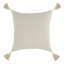 Coussin décoratif brodé à la main 20 po Mansa