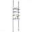 Over the Toilet Storage 4-Tier Bathroom Shelf Rack Space Saver Organizer