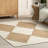 Pandora Diamond Checkered Jute Area Rug-1460251292