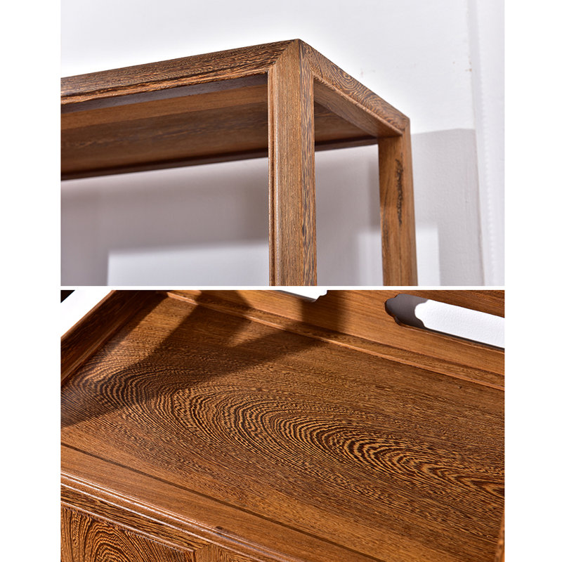 New Chinese Retro Minimalist Style Bookcase