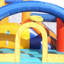 Jeu gonflable 9 'x 7' avec glissade d'eau