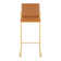 Rakowski Upholstered Counter Stool with Metal Frame