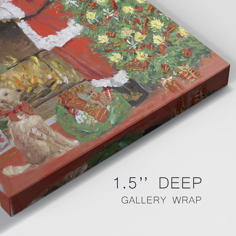 " Santa's Helper ", 16" H x 16" W x 1.5" D