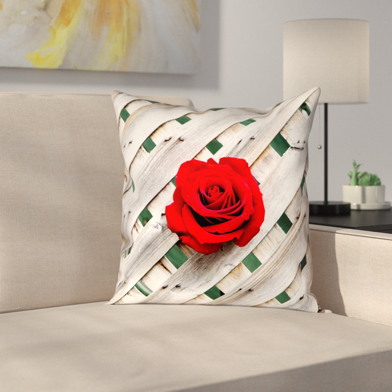 Katelyn Smith Reversible Throw Pillow, 18" x 18", Throw Pillow, Polyster