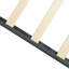 Lit avec tête de lit tapissier moderne, sans sommier tapissier, base en lattes de bois pour plus de solidité, tête de lit à boutons facile à assembler, ressort nécessaire, ensemble de soutien dorsal
-121015953-121015956