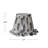 Ruffled Cotton Floral Pleated Mini Lampshade